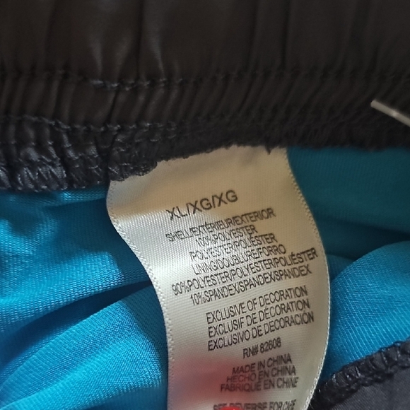 Free Country Women's Dark Gray & Teal Swim Shorts Size XL - Picture 2 of 10